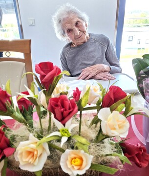 Portret slavljenke Slavica Gartner je praznovala aprila 104. leta